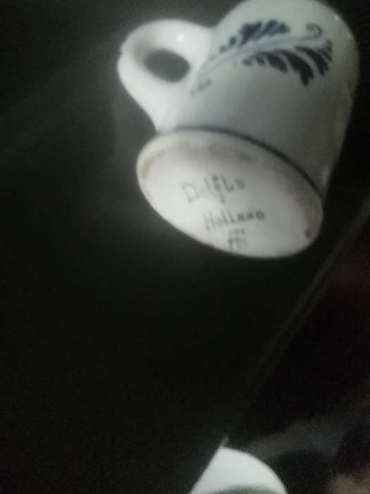 VINTAGE 5CM DELFT HOLLAND MUG