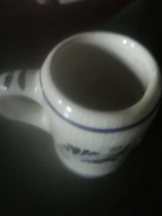 VINTAGE 5CM DELFT HOLLAND MUG