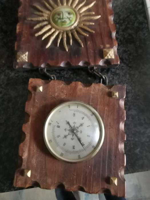 Vintage hanging  sunmaster on wood
