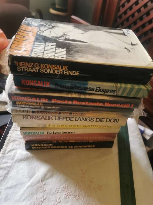 97  HEINZ KONSALIK  BOOKS TITLES
