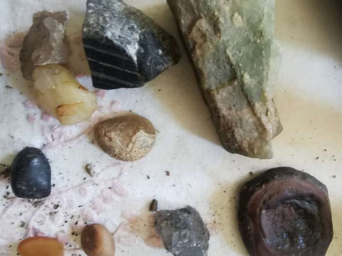 lot specimen stones