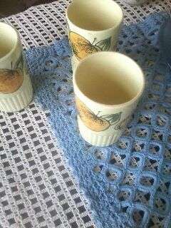 CERAMIC  JUG AND CUPS