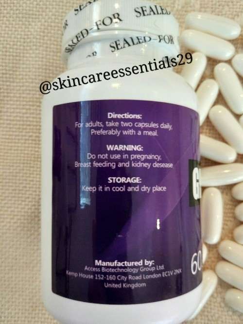 GLUTAMAX GLUTATHIONE FOR SKIN LIGHTENING 2200mg