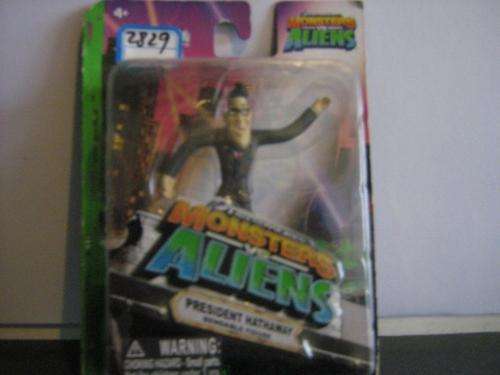 MONSTER vs ALIENS - President Hathaway (Bendable Figure)