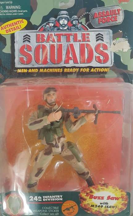 Battle Squads - Buzz saw with M249