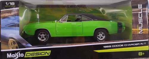 Dodge Charger R/T 1969 (Scale 1:18 by Maisto Design)