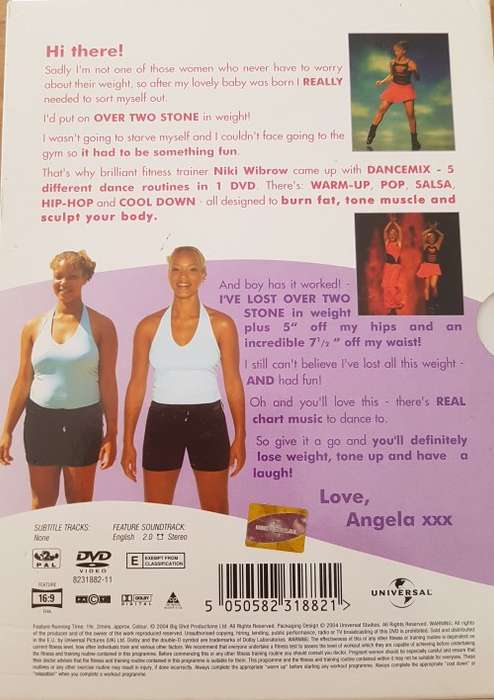 Angela Griffin`s Dancemix workout ( Double CD set)
