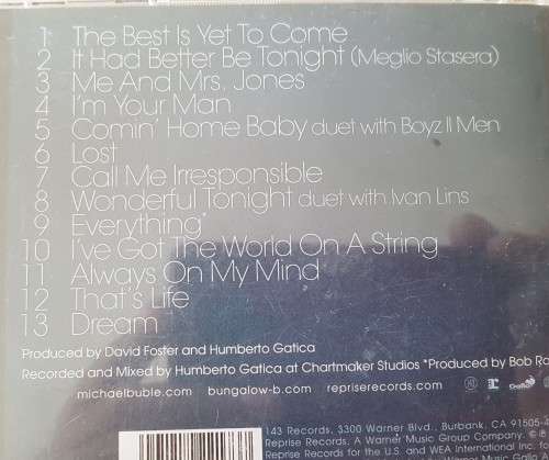 Michael Buble - Call me Irresponsible