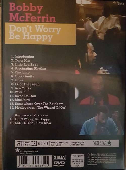 Bobby McFerrin - Don`t worry be happy