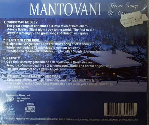Mantovani - Great songs of Christmas