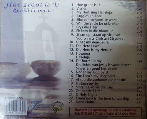 Ronell Erasmus - Hoe Groot is U