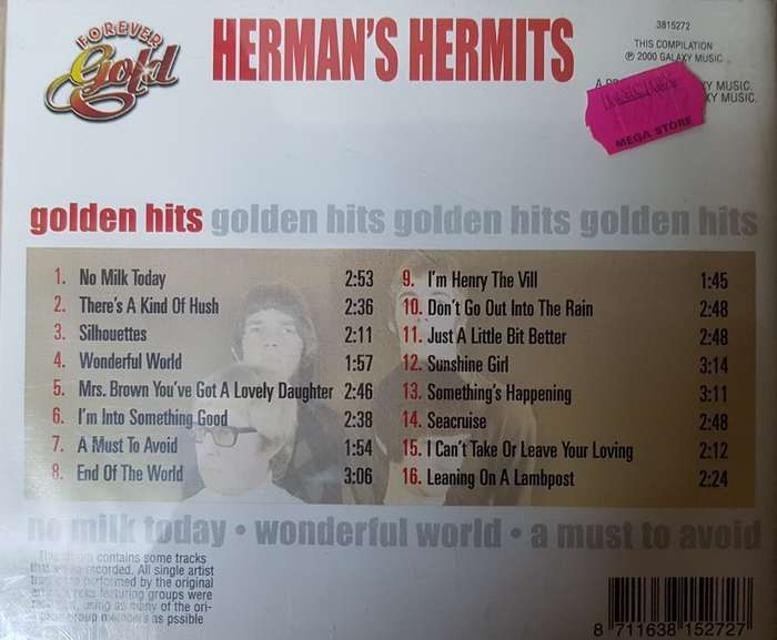 Herm`s Hermits - Golden hits