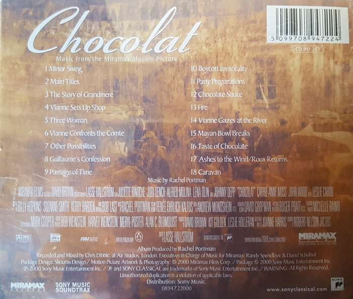 Chocolat - Music from the Miramax Motion Picture