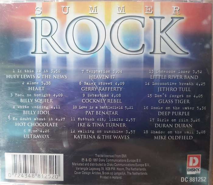 Summer Rock - Walking on Sunshine
