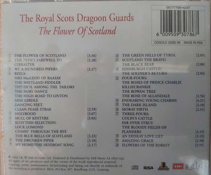 The Flower of Scotland - The Royal Scots Dragoon Guards