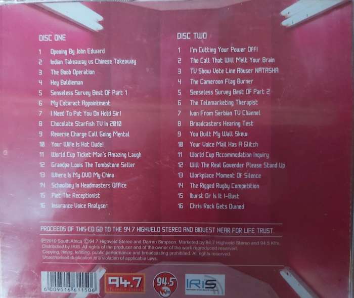 Whackhead Simpson - Phoned (2 CD)