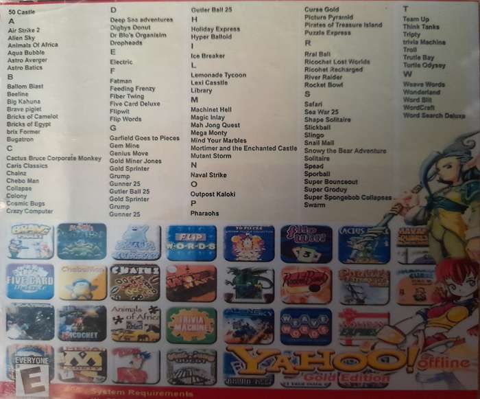 PC Games - Yahoo Offline Gold Edition