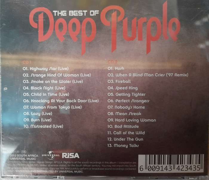 Deep Purple - The Best of(2 CD Set)