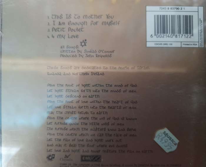 Sinead O`Connor - Gospel Oak