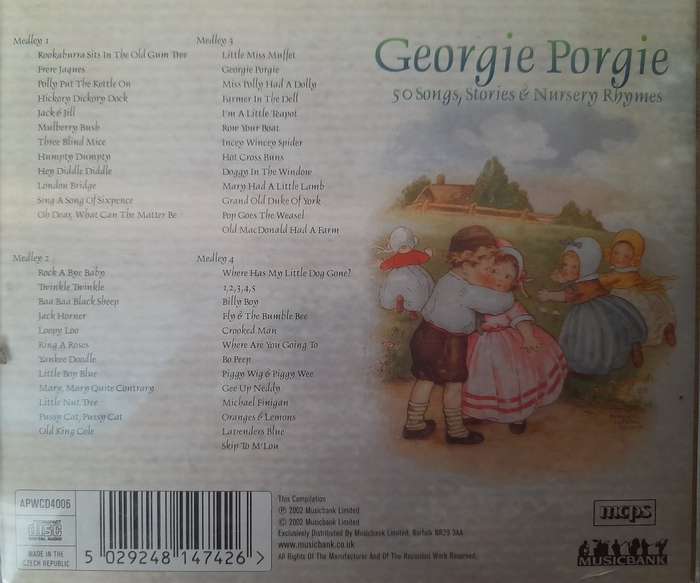 Georgie Porgie - 50 Songs, stories & nursery rhymes