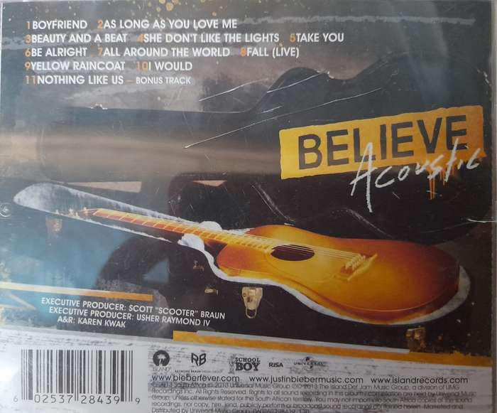 Justin Bieber - Believe Acoustic