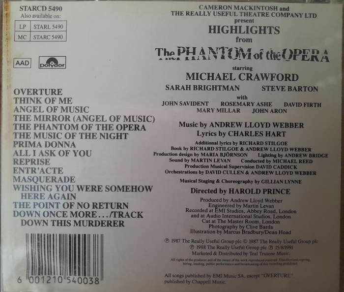The Phantom of the Opera (Soundtrack)