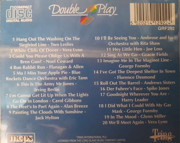We`ll meet again - 20 War time classics