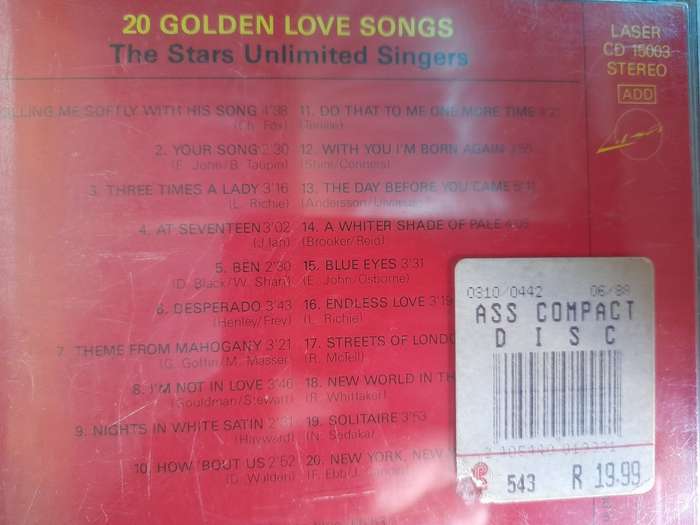 20 Golden love Songs
