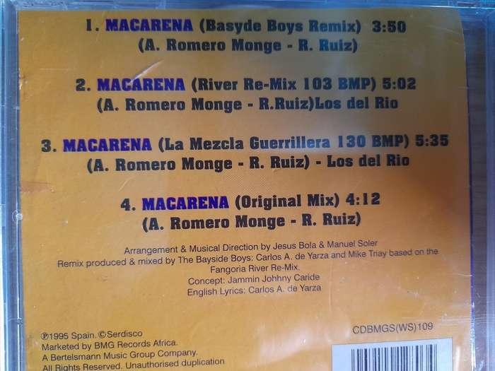Los Del Rio - Macarena Remix by The Bayside Boys