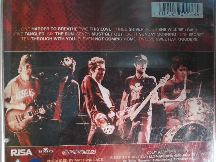 Maroon 5 - Songs about Jane