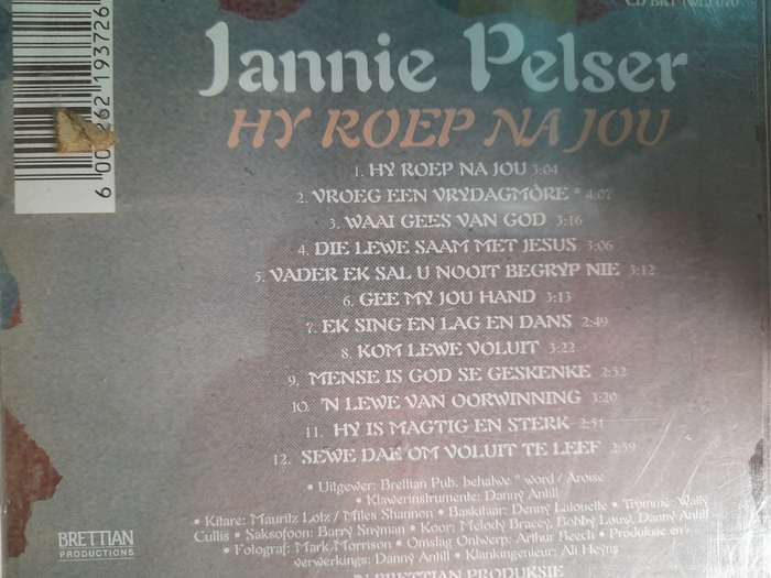 Jannie Pelser - Hy roep na jou