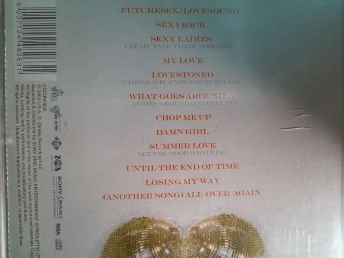 Justin Timberlake - Futuresex/Lovesounds