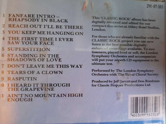 Classic Rock 3 - Rhapsody in Black