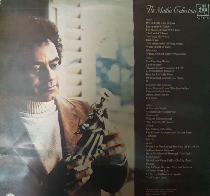 Vinyl: The Mathis Collection - 40 of my favourite Songs (2 Record Set)