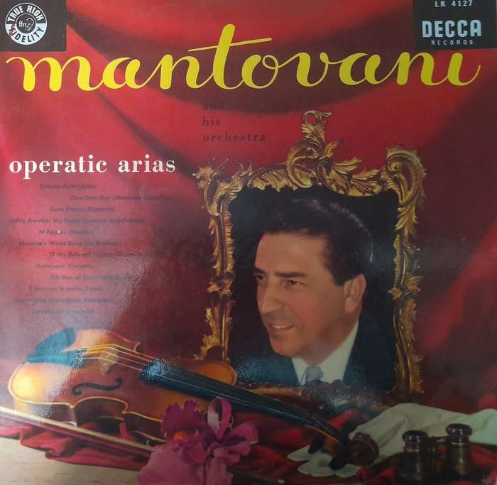 Vinyl: Mantovani - Operatic Arias