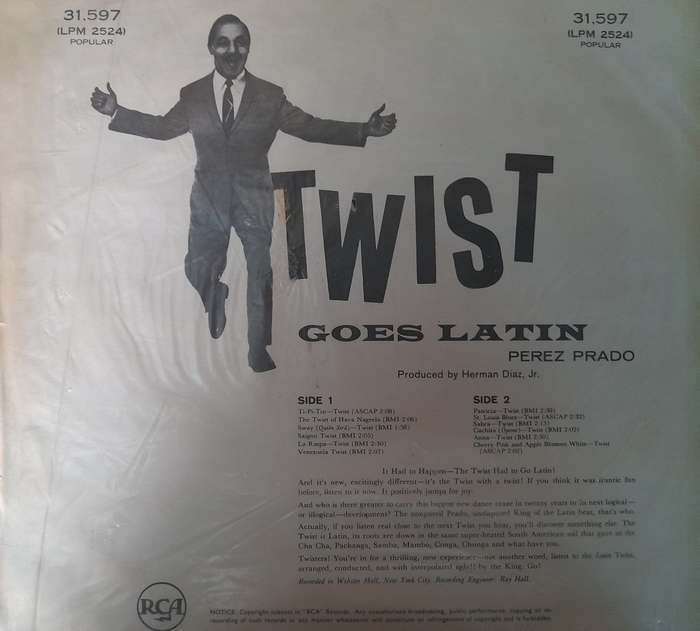 Vinyl: Perez Prado - Twist goes Latin