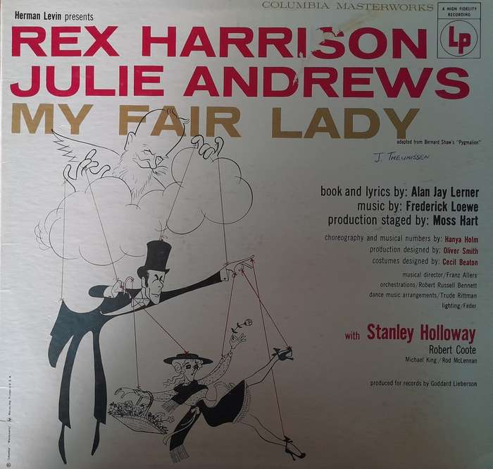 Vinyl: Rex Harrison /Julie Andrewas - My Fair Lady