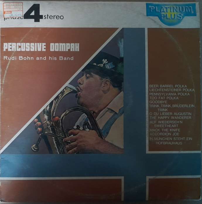 Vinyl: Rudi Bohn and his Band - Percussive Oompah