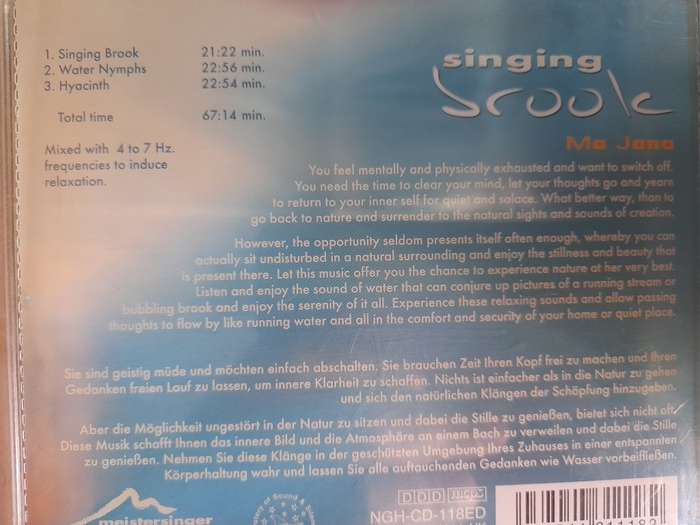 Singing Brook - Ma Jana