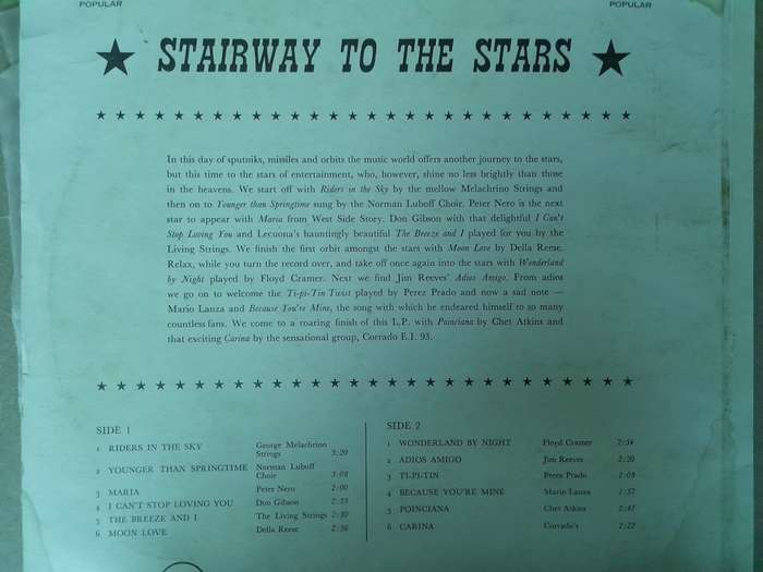 Vinyl: Stairway to the Stars - Volume 3