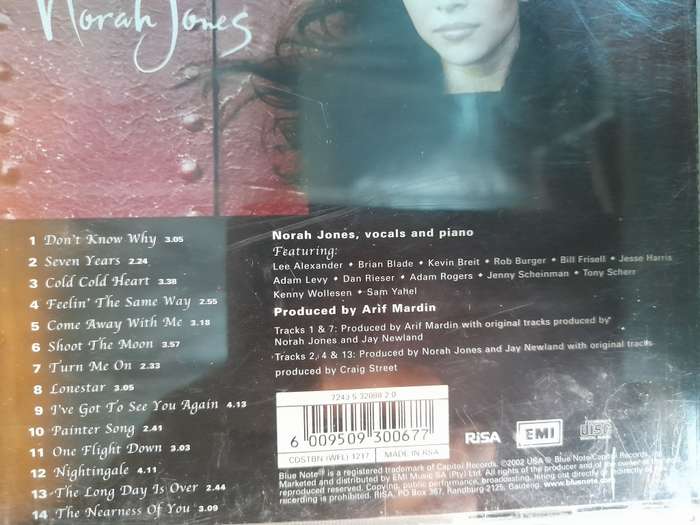 Norah Jones - Come away with me (Double CD)