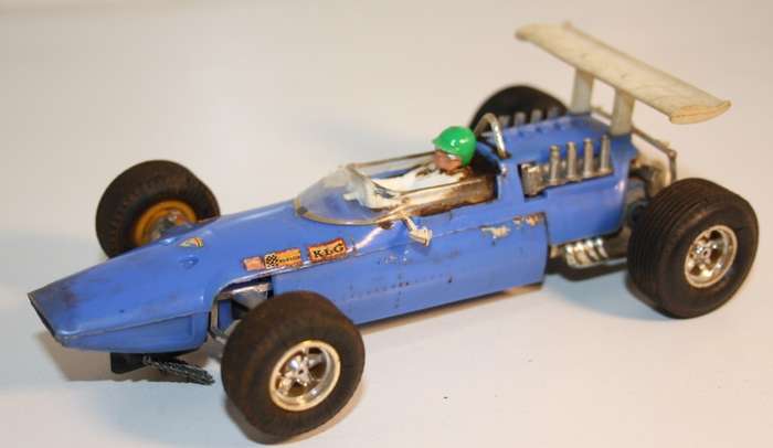 Vintage Scalextric set of 4 Racers