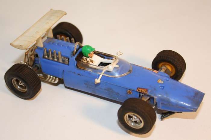 Vintage Scalextric set of 4 Racers