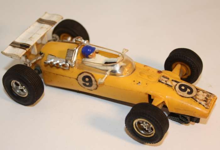 Vintage Scalextric set of 4 Racers