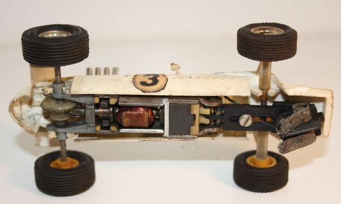 Vintage Scalextric set of 4 Racers