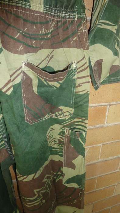 1) A SCARCE RHODESIAN ARMY OVERALL-ORIGINAL(BRUSHSTROKE)-MEDIUM-LOW START!