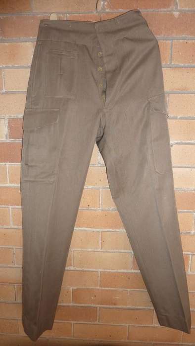 9) 1965 COMBAT UNIFORM-BUNNY JACKET & TROUSER-1966-GOOD CONDITION-SMALL-LOW START!
