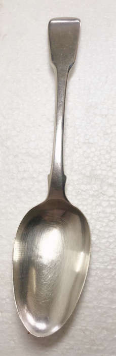 Georgian Silver Serving Spoon Hallmarked London 1827
