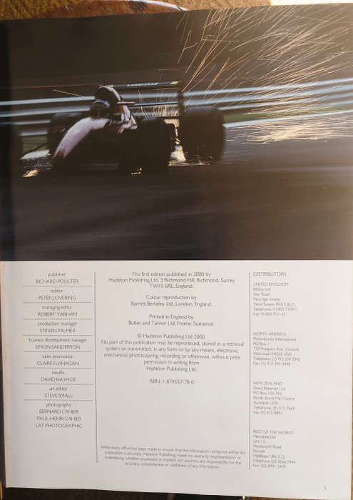 GRAND PRIX MOTOR RACING BY ALAN HENRY FIRST EDITION