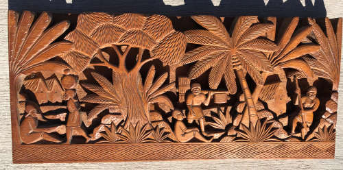 AFRICAN TEAK CARVING